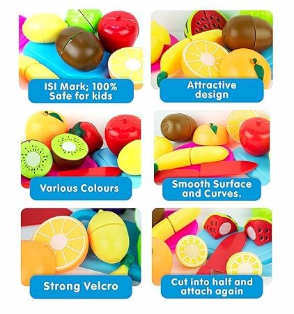 ITOYS CUTTING PLAY SET (FRUITS)