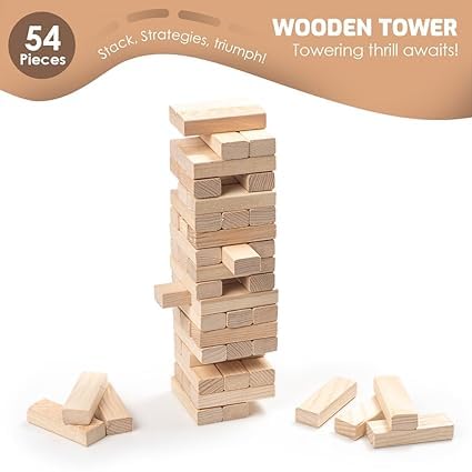 WOODEN TOWER BLOCKS