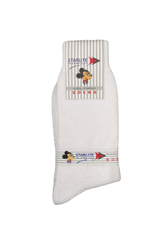 Starlite White Socks 