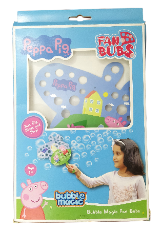 PEPPA PIG FAN BUBBLE