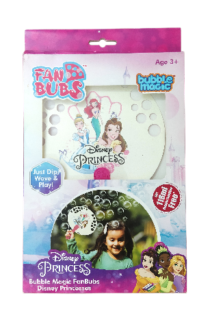 DISNEY PRINCESS FAN BUBBLE