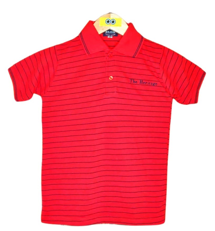 Heritage Red Stripe T shirt