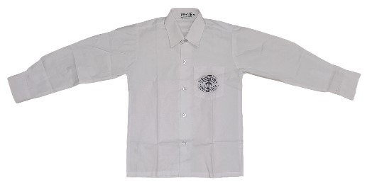 MP Birla White Full Shirt
